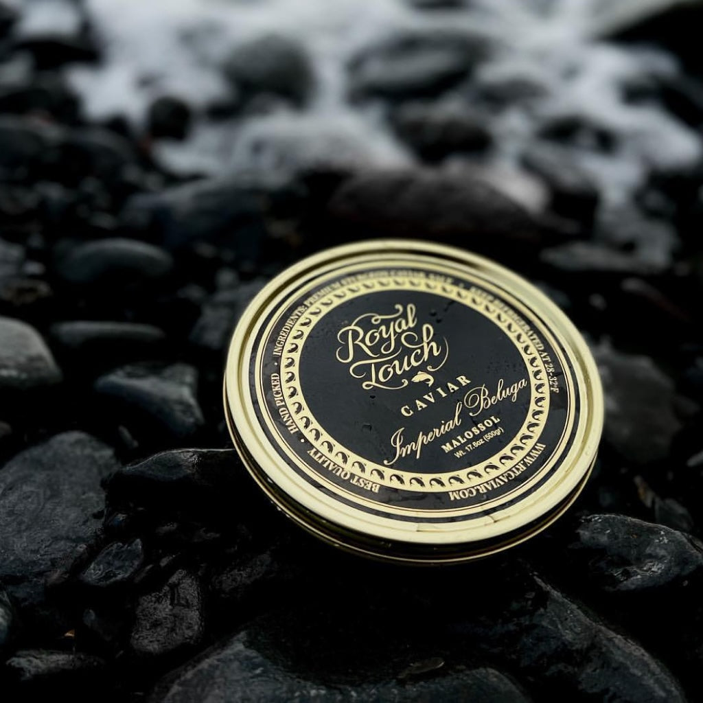 "Try Both" Osetra & Beluga Hybrid 4oz+1oz Starter Bundle - Royal Touch Caviar