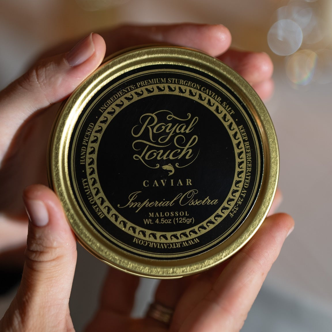 "Try Both" Osetra & Beluga Hybrid 4oz+1oz Starter Bundle - Royal Touch Caviar