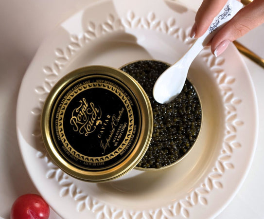 Mother of Pearl Caviar Spoon - Royal Touch Caviar